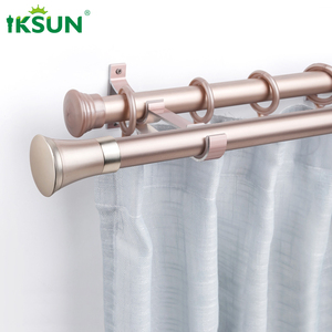 Universal Straight Roman <b>Curtain</b> Rail, suitable for different window sizes and decoration styles, widely used in family and comm - Product Image 1