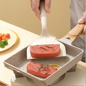 Espátula de silicona para carne, 2 piezas, utensilio de cocina antiadherente resistente a altas temperaturas para cocinar, freír y hacer panqueques - Product Image 3
