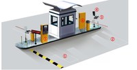 Máquina Expendedora de sistema de impresión de boletos de papel de estacionamiento Tenet