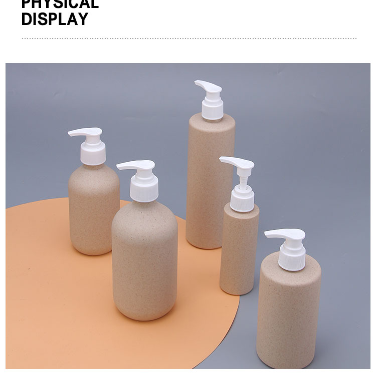 PLA Pet Cosmetic Biodegradable Plastic Bottles 400g Sustainable Durable