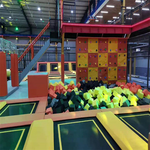 Centre d'activités récréatives Trampoline à cadre solide Équipement de <span class=keywords><strong>parc</strong></span> de trampoline <span class=keywords><strong>Parc</strong></span> de trampoline Fitness en plein air - Product Image 4