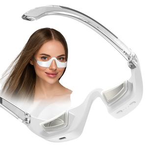Lunettes 3D portables pour le massage des yeux avec micro-courant, vibration, chauffage rouge, bleu, vert pour la relaxation quotidienne des yeux, les cernes - Product Image 1