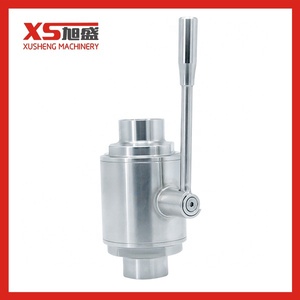Hecho en China Válvula de bola soldada de tipo pesado SS304 SS316L de grado alimenticio de acero inoxidable sanitario con buen precio de alta calidad - Product Image 2