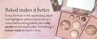 Vegen Cream Ukuran Penuh, Palet Makeup Terbaik untuk Perjalanan, 2 Highlighter dan 3 Eyeshadow, Palet Bronzer dan Blush yang Dipanggang