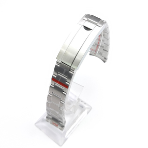 Bracelets de montre de luxe 20 mm, bracelet Jubilé en acier inoxydable avec fermoir à vis, argent et or - Product Image 4