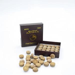 Puntali per Stecca da Biliardo Laminati Taiwan Hercules di <span class=keywords><strong>Prima</strong></span> Qualità 10/11/12/13mm in Pelle per Snooker e Biliardo - Product Image 4