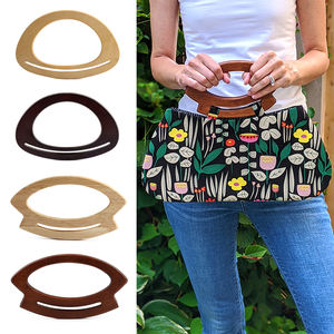 Manici in Legno Forati per Borse, Accessori per Manici di Borse e Tracolle Singole per Borse a Spalla Moderne - Product Image 2