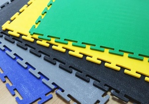 Heavy-Duty PVC <b>Plastic</b> Garage Floor Removable Parking <b>Flooring</b> Solution - Product Image 6