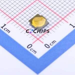 YTS-C001-2 Tactile Switch SMD-4P,4.5x4.5mm Switch Single Pole Single Throw Round Button 2.5N Vertical Mount - Product Image 1