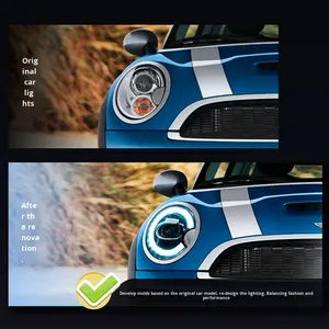 For Mini 2007-2013 R56 Car <b>LED</b> <b>Headlight</b> Assembly Modified Lights With 6000k Color Temperature New Condition Brand New <b>LED</b> Headl - Product Image 3