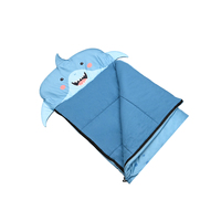 Sac de couchage Forjoy de haute qualité à motifs de dessins animés, sac de couchage enveloppant pour enfants, chaud et idéal pour le camping en plein air