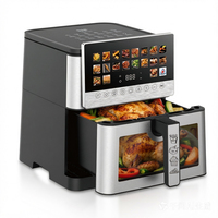 Freidora de Aire RAF de 9.0L de Gran Capacidad, 2100W, Pantalla Táctil Digital, Sin Aceite, Circulación de Aire de 360°, Electrodoméstico de Cocina Multiusos