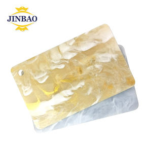 Lastra Acrilica Jinbao Spessore 3MM con Motivo a Flusso Colorato/Cielo Stellato Perlato/Nuvola di Marmo PMMA per Portachiavi/Decorazione/Amuleto - Product Image 1