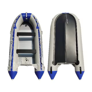 DAMA Hoge Kwaliteit <span class=keywords><strong>Aluminium</strong></span> Vloer PVC Opvouwbare Ponton Rubberboot Opblaasboot - Product Image 6