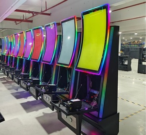 Machine de jeu incurvée de 43 pouces avec interrupteur intégré, machine de jeu avec prix d'usine, qualité supérieure, armoire neuve - Product Image 3