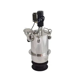 15L Pressure Vessels With Air Agitator Electric Blender 304 Stainless Steel Pressure Vessel Tank pressure air tank