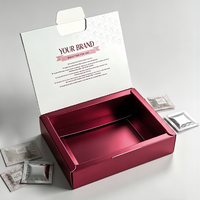 Caja de Papel Impresa Personalizada para Empaque de Miel / Sobres de Suplementos / Cajas para Café en Barra