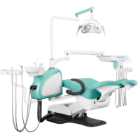 Fauteuil dentaire ergonomique à position synchronisée, design moderne pour jeunes, modèle TS-6830, pour usage en clinique (jeunesse et standard)