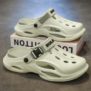 Sabots pour hommes, été, bout fermé, semelle extérieure en EVA, respirants, sandales décontractées, chaussures de plage, grande taille - Product Image 3
