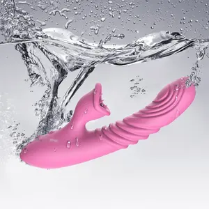 Potente Vibrador Recargable para Mujeres con Estimulación del Punto G y del Clítoris, Masajeador de Silicona Impermeable - Product Image 5