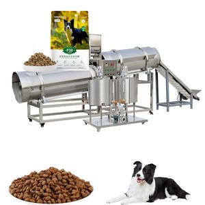 Máquina de inflado de doble tornillo completamente automática, motor de acero inoxidable 304, alta eficiencia, nueva línea de producción de alimentos para mascotas para perros y gatos - Product Image 3