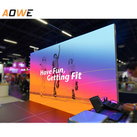 Paneles de pared de video LED para interiores P3.91 de alta definición Pantalla de publicidad a todo color para eventos gigantes Pantalla LED de alquiler de escenario
