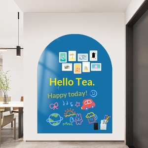 Adesivi Magnetici per Lavagna a Forma di Arco, Autoadesivi, Facili da Pulire, Decorazione per Scrittura, Insegnamento Domestico per Bambini - Product Image 5