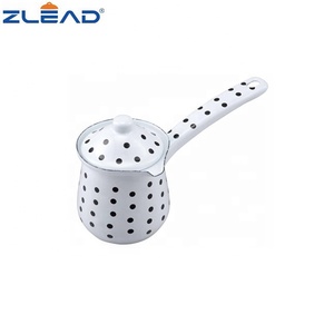Vendita calda caffettiera turca smaltata con punti elegante Set da tè e caffè - Product Image 2