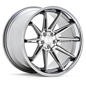 ล้อแม็กซ์อะลูมิเนียมฟอร์จขอบโครเมียม ขนาด 18-22 นิ้ว 5x114.3 5x120 สำหรับ Dodge Charger ขอบลึกสีดำด้าน - Product Image 2