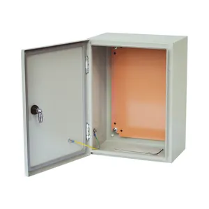 250*200*150mm caja de metal tablero de panel eléctrico de una sola puerta precio de fábrica tablero de distribución IMPERMEABLE IP65