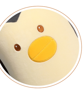 Cuscino <span class=keywords><strong>Peluche</strong></span> a Forma di Pulcino Personalizzabile <span class=keywords><strong>con</strong></span> <span class=keywords><strong>Nome</strong></span> e Colore, Super Morbido, Antistress, Lavabile in Lavatrice, Imbottitura in Cotone PP - Product Image 3