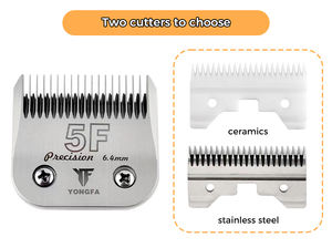 Grosir Pabrik A5 pisau gunting perawatan hewan peliharaan kualitas tinggi 5F(6.4mm) pisau baja tahan karat hewan peliharaan - Product Image 2