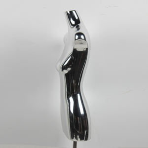 Высокое качество стекловолоконное гальваническое покрытие без головы женский манекен торса форма для груди манекен на половину тела - Product Image 3