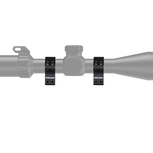 Anneaux de montage BANGBANG - Anneaux de montage 30 mm à double vis pour rail de 11 mm, hauteur centrale de 1,5 pouce (noir) - Product Image 6