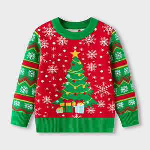 <span class=keywords><strong>Pull</strong></span> de <span class=keywords><strong>Noël</strong></span> pour enfants, plus de 150 styles, unisexe, en jacquard tricoté, respirant, à manches longues, pour les fêtes d'hiver, garçons et filles - Product Image 6