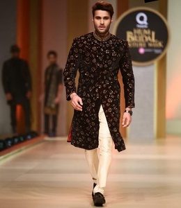 Latest-Stylish & Beautiful-Embroidery on Sherwani with <b>Pant</b> for INDIAN & PAKISTAN MEN Party & WEDDING Dress=2020.. - Product Image 1