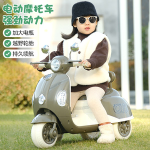 Nuova Moto Elettrica per Bambine 2025, Giocattolo Cavalcabile in Plastica, Triciclo per Bambini di 5 Anni - Product Image 5