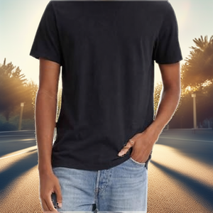 T-shirts blancs pour hommes en jersey décontracté 100% coton, manches courtes, col rond, tailles S à 5XL, design personnalisé, logo OEM - Product Image 2