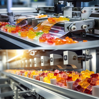 Golosinas y Dulces de Goma de Gelatina Sabor Agridulce Halal a Granel de China al Por Mayor