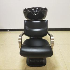 Ensemble de fauteuil-lit pour shampooing le plus vendu pour les salons de coiffure avec station de lavage et évier - Product Image 3