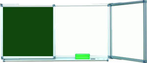 Зеленая доска с мелом, школьная доска, настенная магнитная доска для письма - Product Image 3