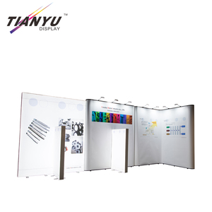 Tùy chỉnh quảng cáo cửa sổ bật lên ánh sáng Hộp Backdrop Chất lượng cao Pop Up biểu ngữ hiển thị đứng dẫn cánh tay ánh sáng xách tay - Product Image 1