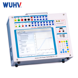 UHV-803 <span class=keywords><strong>Tester</strong></span> di protezione relè elettronico trifase con 0.2 gradi di precisione iniezione secondaria per Set - Product Image 5