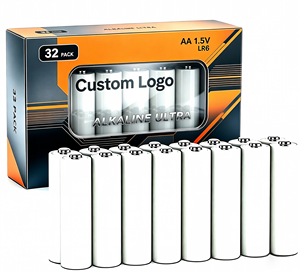 Batterie <span class=keywords><strong>AA</strong></span> 1.5V Alcaline, Batterie <span class=keywords><strong>AA</strong></span> <span class=keywords><strong>a</strong></span> Lunga Durata LR6 per Dispositivi Domestici e da Ufficio - Product Image 2
