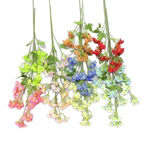Fleurs artificielles Dolly, lys en soie, décoration de mariage, décoration intérieure, mode moderne - Product Image 1