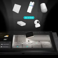 Panel de Control Inteligente Tuya de 10 Pulgadas OLED para Hotel/Bar Eléctrico con ZigBee Gateway y WiFi Mesh