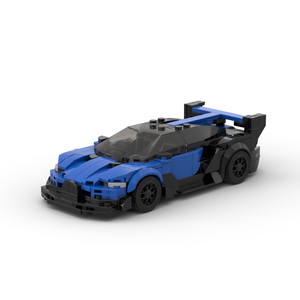 MOC M03017C Coche de Ciudad de Alta Velocidad, Campeón de Carreras, Superauto Clásico, Bloques de Construcción, Ladrillos de Carreras, Súper Técnica, Garaje Creativo, Set DIY - Product Image 4