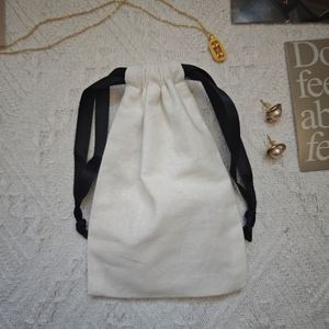Hot Sale Promotion Cotton <b>Bag</b> Natural Cotton Pouch Size 10*15cm 100% Cotton Drawstring Muslin Drawstring <b>Bag</b> Jewelry <b>Bag</b> - Product Image 3