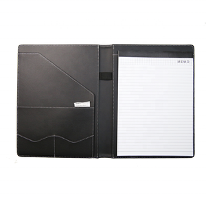 Trung Quốc PU da điều hành kinh doanh tập tin thư mục với thẻ pocket và chủ bút cho khách sạn và hội nghị - Product Image 3