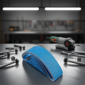 Bandes abrasives en zircone 4 x 36 pouces, grain 40, bleues, pour le polissage des métaux, l'affûtage des couteaux, l'acier inoxydable - Product Image 2